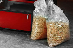 Grains Bar pellet boiler installation